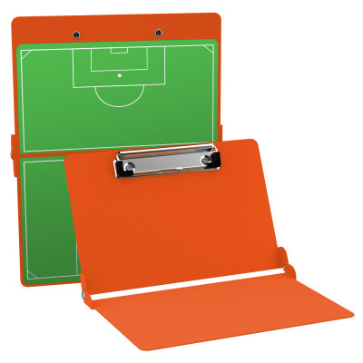 Orange Soccer Clipboard